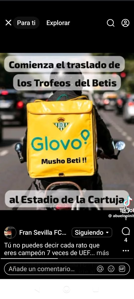 tony8sfc's tweet photo. @gondelahaza @RealBetis Como se nota la tirria que le tienes al grande de Andalucia  de lo que llevas mamado,  y naces 3veces de nuevo y  no verias ni la mitad de la mitad , Gonzalito ETERNOS INFERIORES 😝 https://t.co/zCL31HimYy