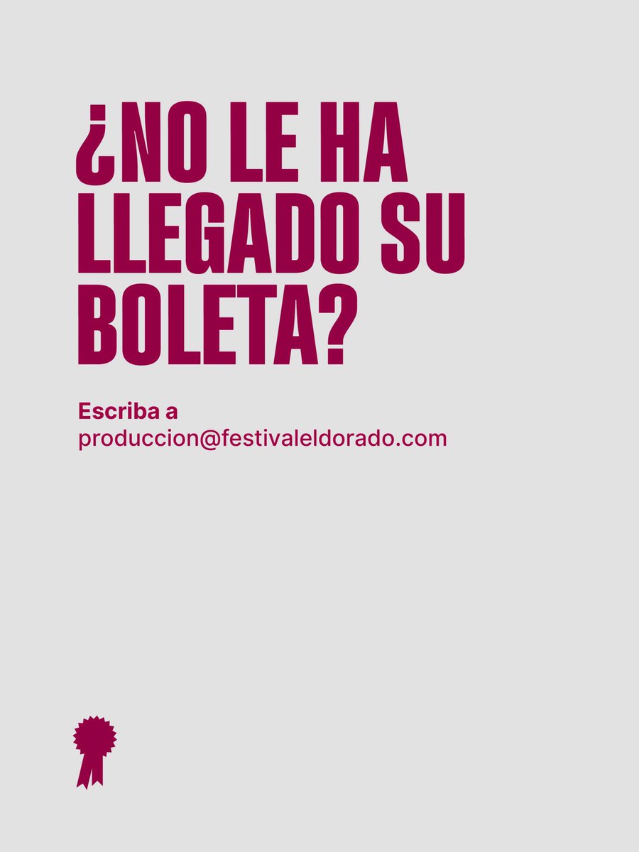 Festival ElDorado tweet media