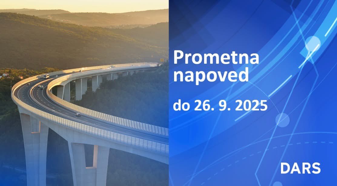 [PROMETNA NAPOVED] 🚧Na štajerski avtocesti A1 bo prihajalo do naslednjih prometnih sprememb:
🔹Odsek Slovenske Konjice–Dramlje
- Smer proti Ljubljani bo zaprta od sobote, 20. 9. 2025, od 6.00, do nedelje, 21. 9. 2025, do 18.00. Promet bo urejen dvosmerno – po enem pasu v vsako