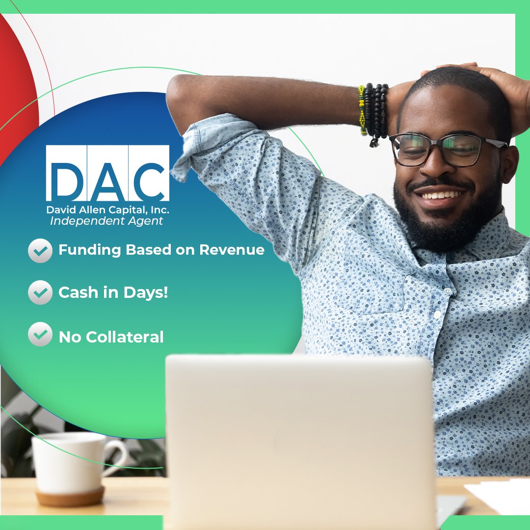Whether you're scaling up or staying sharp, clean capital should never be out of reach.

💼 Need funds to grow or stay ahead?  
✅ Same-day funding  
✅ Up to $20K  
✅ Easy, no-credit-impact process  

let DAC Funding fuel your next big move. 💸

davidallencapital.com/business-capit…