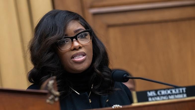 EricLDaugh's tweet photo. BREAKING: Reps. Ilhan Omar of Somalia, Rashida Tlaib of Palestinian heritage, and Jasmine Crockett of the ghetto were among the 58 Democrats who refused to condemn political violence and honor Charlie Kirk's life. https://t.co/a516y7yl3d