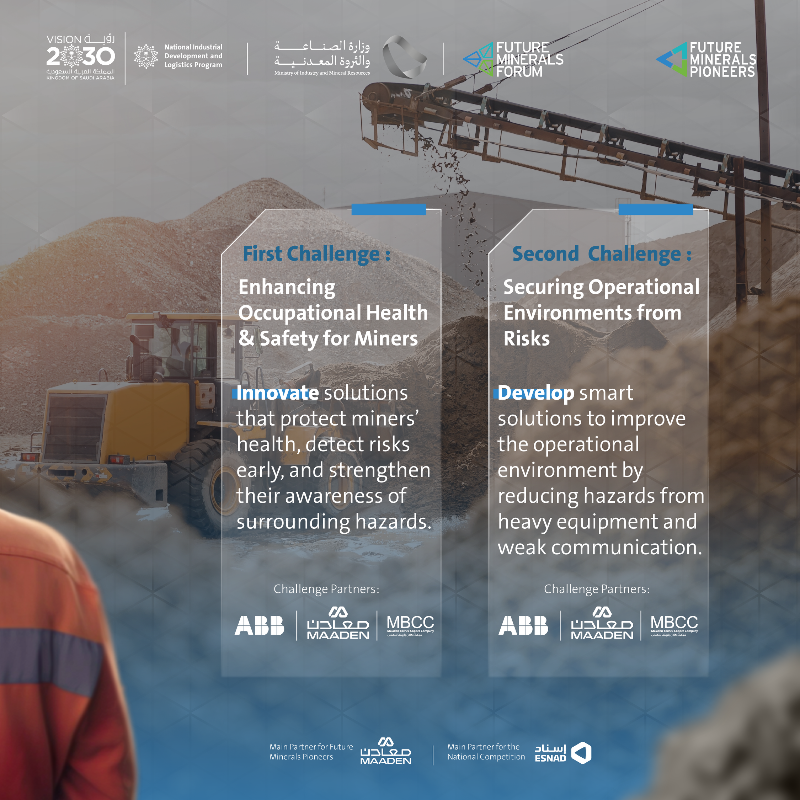 NIDLP_2030's tweet photo. Protecting workers’ lives and preventing hazards — ensuring a safer mining future.
 
#Minerals_challenge