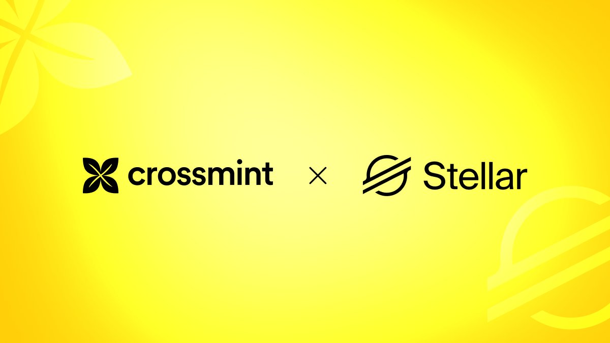 We’re excited to build on Stellar with the next generation of fintechs building on stablecoin rails.

Crossmint is the only all-in-one platform for wallet infrastructure, onramps &amp; more on <a href="/StellarOrg/">Stellar</a>.

Today, we're powering apps like <a href="/MoneyGram/">MoneyGram</a>. More TBA soon 👀