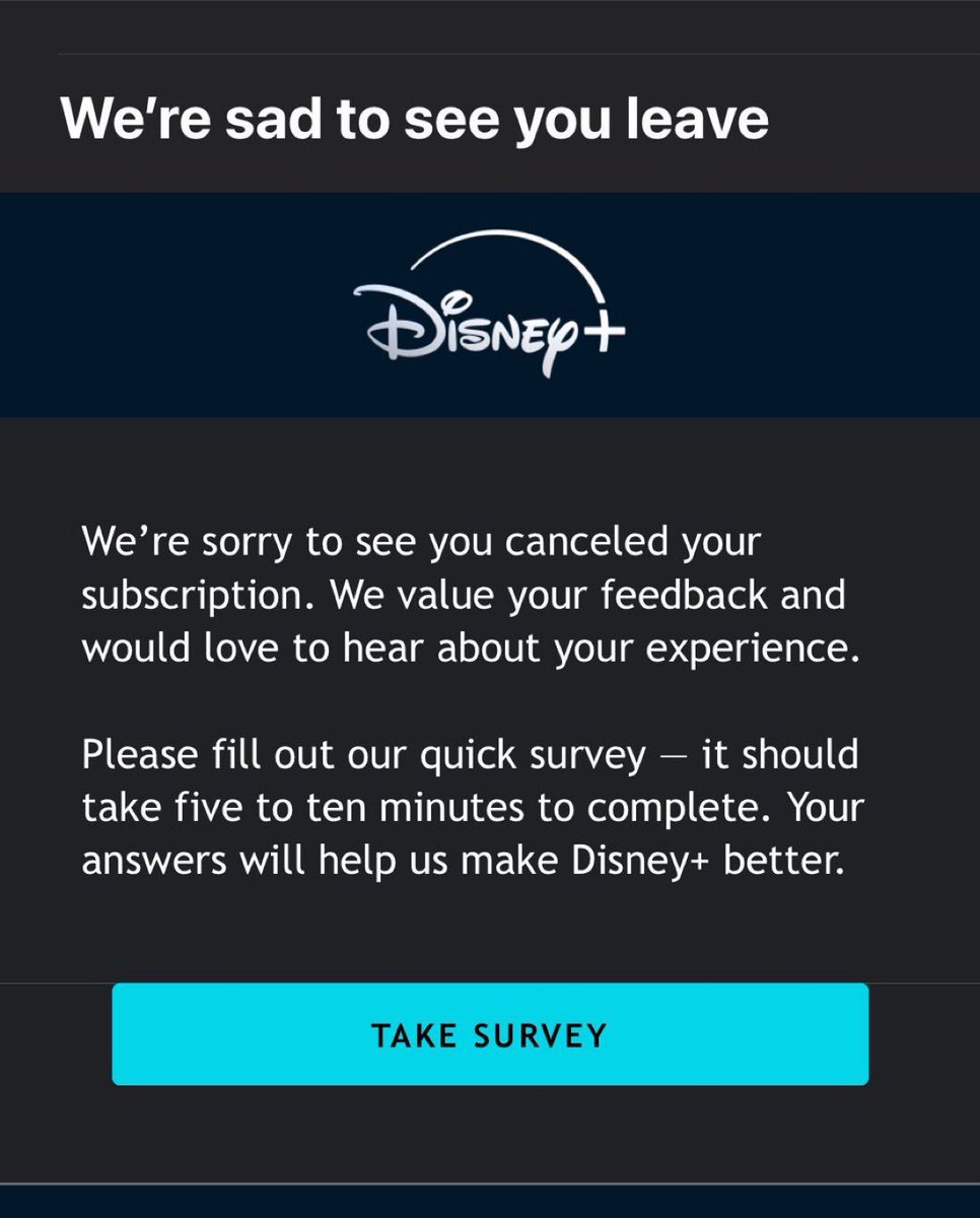 It’s wrap… Same with our Disney vacation set for Dec &amp; all the Disney stock/options will be gone by end of Jan… #ByeByeDisney