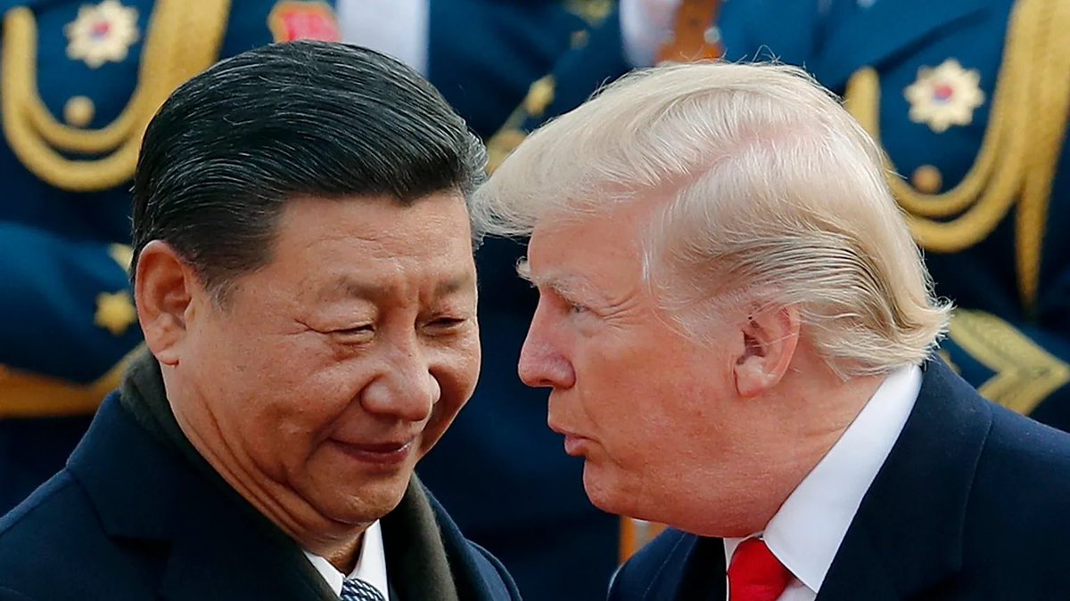 💥BREAKING:

🇺🇸🇨🇳 TRUMP SAYS HE JUST COMPLETED A VERY PRODUCTIVE CALL WITH PRESIDENT XI. 

TRADE DEAL INCOMING!!! 🚀