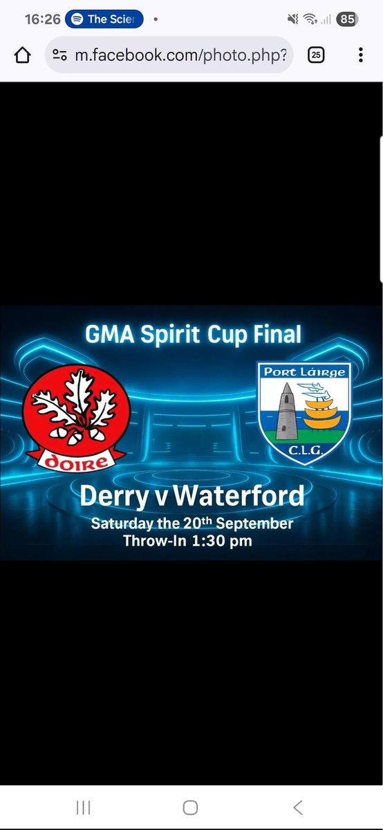 derrygaamasters's tweet image. 