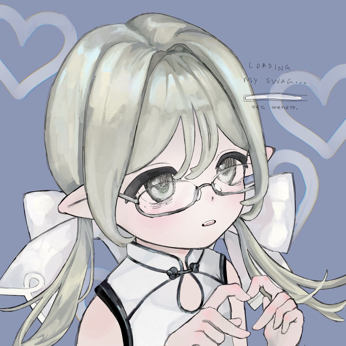 Today’s stream drawing.. anyone care her ♡( ◠‿◠ )☆♪