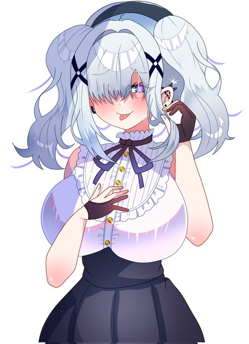 目の色とピアスが判明したので
落書きの時から色々変えてますが
イッパツちゃん完成です〜!
ピアスバッチバチにつけてるの性癖🤤

 #麻雀ファイトガール 