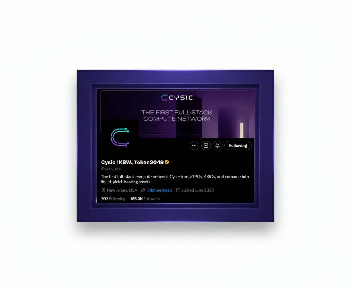 atik_web3's tweet image. the Cysic Yapper Rewards are live.

0.6% of $CYS is up for grabs

No one forced them to do this. They chose it.

And that choice speaks louder than words.

It says they care about the community.

It says they know price pressure hurts deployers.

It says they’re committed to…