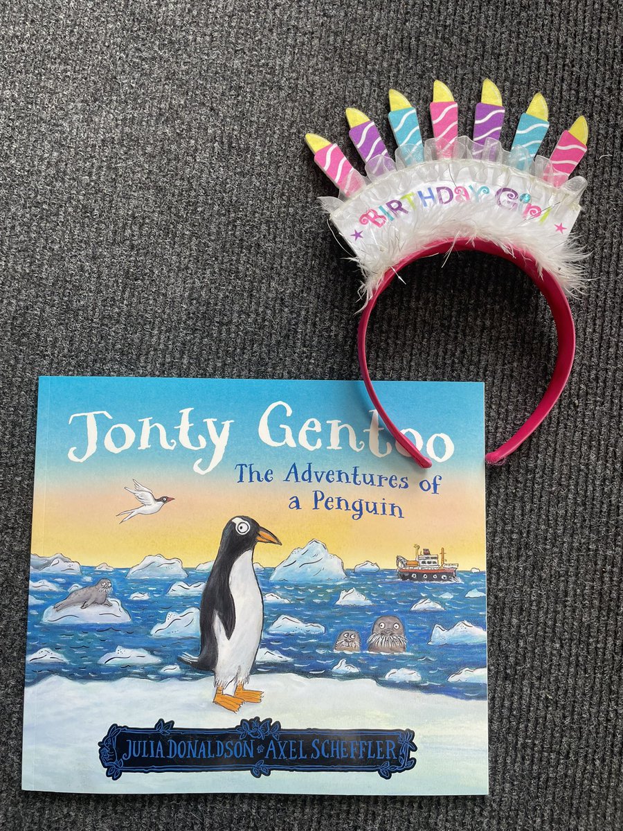 Happy Birthday! Thank you for this lovely birthday book. #sixtoday 🥳