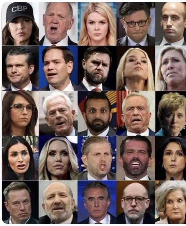 NormaCMachado1's tweet photo. @atrupar You mean people like these unqualified despicable monsters.🤬🤡🤥#PathologicalLiars #ReleaseAllTheEpsteinFiles #ResignationIsNotEnough #MalignantNarcicist #RemoveTrumpNOW #ComplicitCorruptGOP #FactsMatter #AccountabilityMatters #PedoProtector #TrumpsWarOnAmericans https://t.co/YReEvsaR61