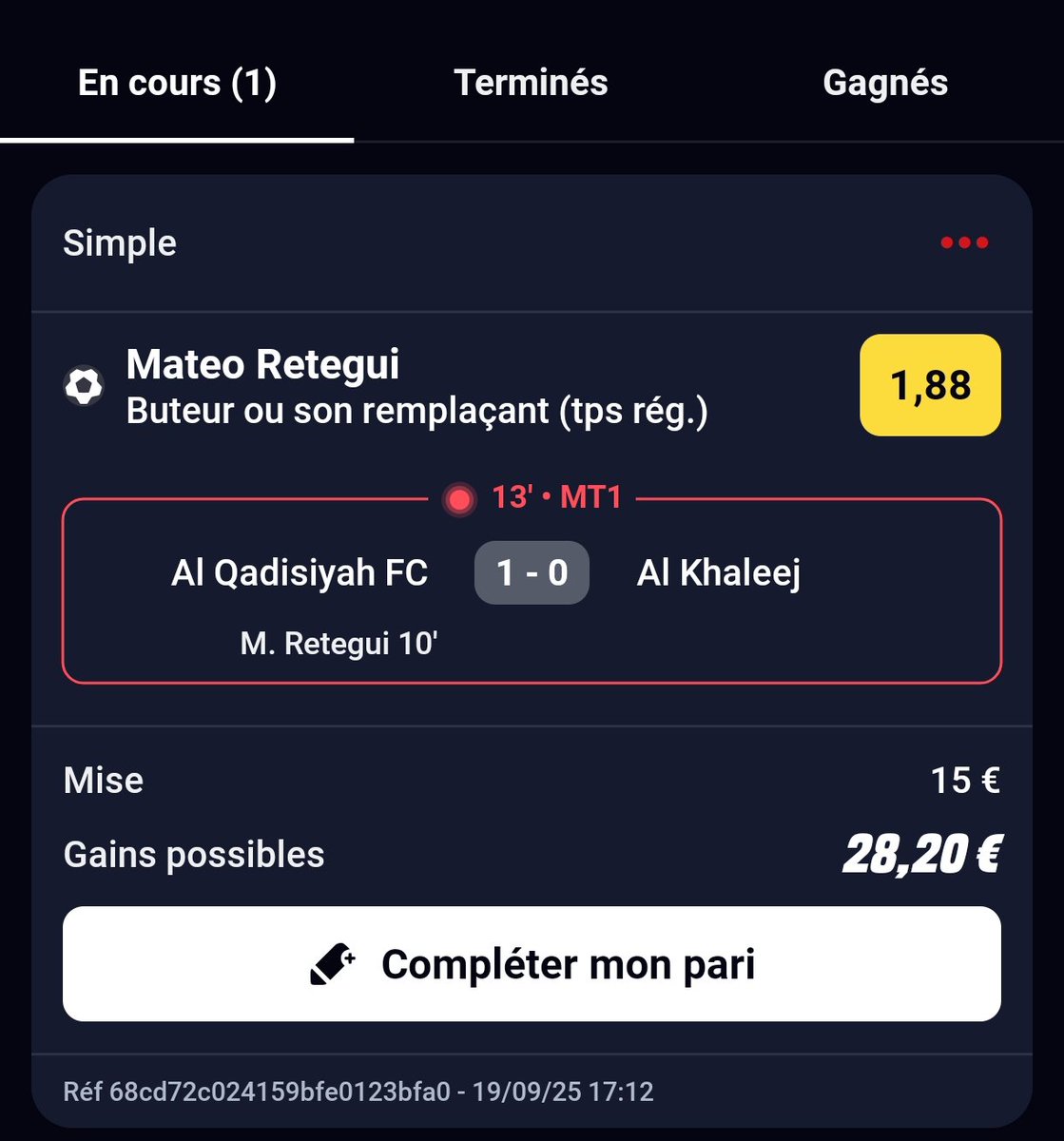 punchingold's tweet photo. @BlazboxProno Bah respect en faite 😂 https://t.co/kurcuozMP4