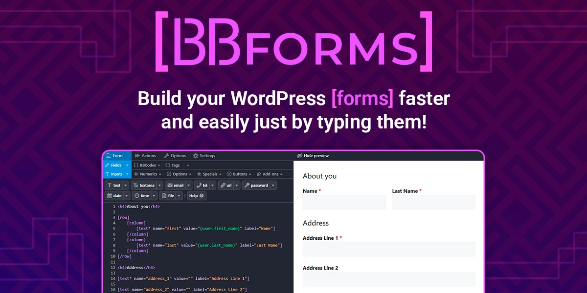 GamiPress's tweet image. We just released a new plugin on WordPress: @BBForms!🥳

📝Full control of your forms
📊Advanced submissions management
⬆️File uploads &amp;amp; +20 fields
🎛️Multi-column layout
⭐️Form templates
🆓Free on WordPress!

👉 bbforms.com 👈

#WordPressForms #ContactForms