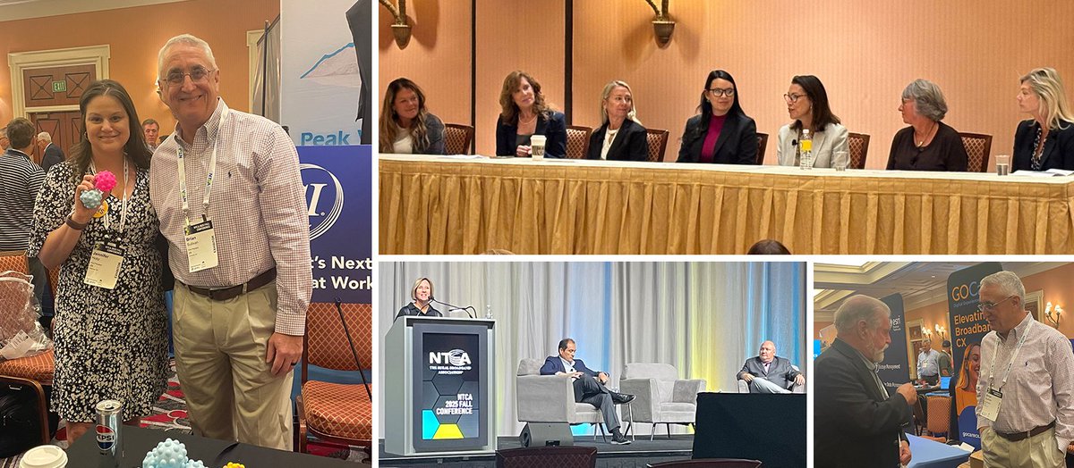 Thank you, <a href="/NTCAconnect/">NTCA-The Rural Broadband Association</a>, for another spectacular event and for inviting JSI’s Michele Friedman, Milan Todorovic, and Stacey Dolloff to speak on their various panels. We had a great time connecting with all of you at our table and on the conference floor.