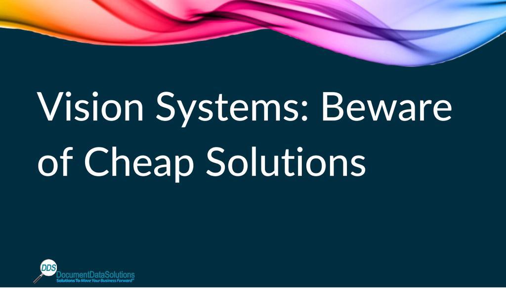 data_document's tweet image. Without a full arsenal of vision-based quality control measures, companies risk making expensive mistakes that wipe out the savings they enjoyed by purchasing a lower-level vision system.
Read more 👉 lttr.ai/AiZNC

#VisionSystems #DDS