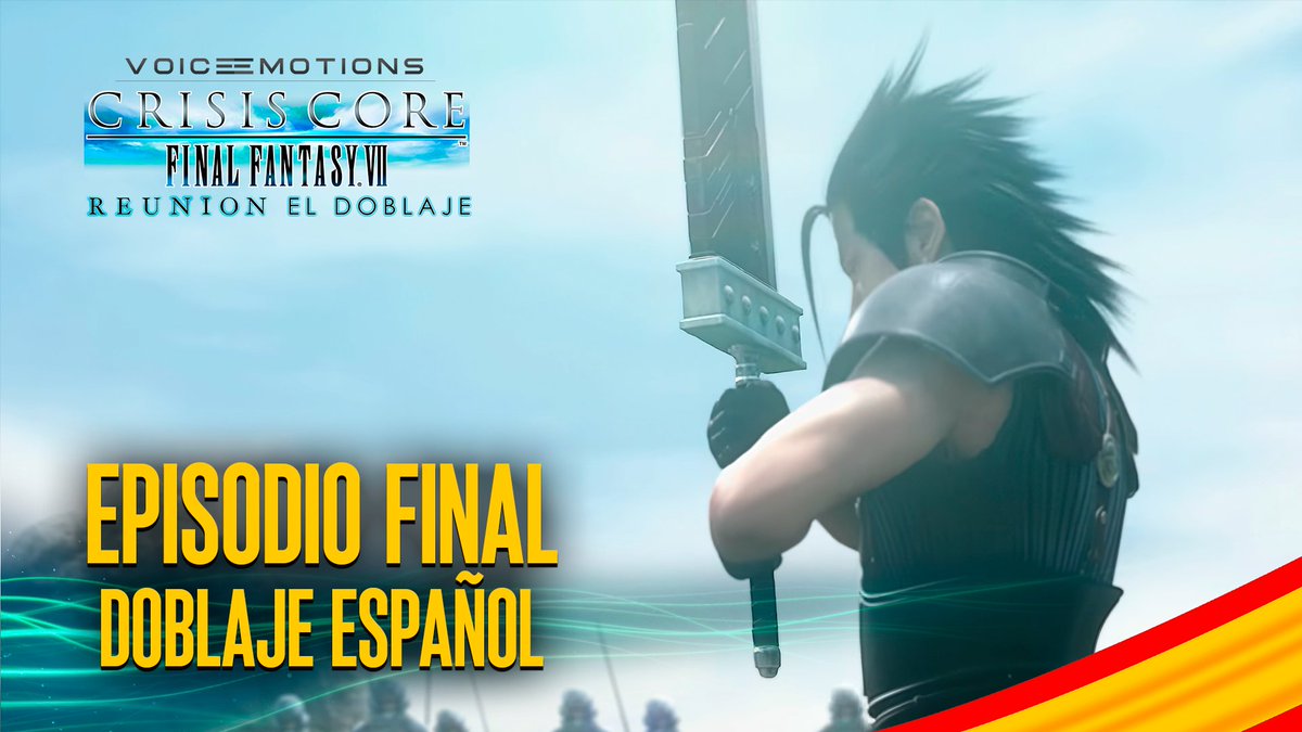 ¿Preparados para el final más heroico de todos los tiempos? Hoy a las 21 horas podremos llorar todos juntos 😢en nuestro canal de YouTube --> youtube.com/@VoiceEmotions

#FinalFantasyVII #FFVIIRemake #CCFF7R #fandoblaje #doblaje