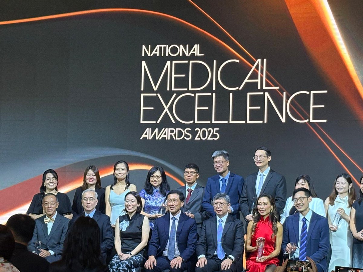 lamcardio's tweet photo. It is with great honor that I was recognised at this year's National Medical Excellence Awards in Singapore and awarded the National Outstanding Clinician Scientist Award 2025! https://t.co/b5rE0kEWhb