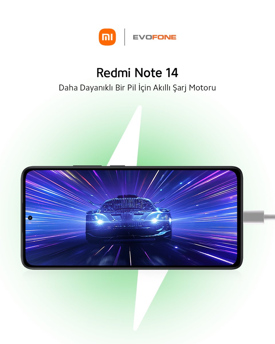 mistoreturkiye's tweet image. ⚡ Redmi Note 14 ile pil ömrünü düşünmeden özgürce yaşayın!

Akıllı şarj motoru sayesinde piliniz alışkanlıklarınıza uyum sağlar, ömrünü korur.
📌 4 yıl / 1600 döngü sonunda bile %80 kapasiteyi korur.

#RedmiNote14 #UzunÖmürlüPil #AkıllıŞarj #AkıllıTelefon