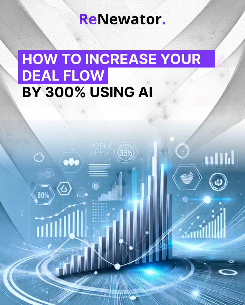 ReNewatorcom's tweet image. 🚀 Boost deal flow by 300% with AI
🔹 Autopilot lead sourcing
🔹 Smart qualification
🔹 Personalized outreach
🔹 Real-time analytics
📈 More deals, same team.
💡 At ReNewator, AI = leverage for tomorrow’s market.
#ReNewator #AI #DealFlow #Growth