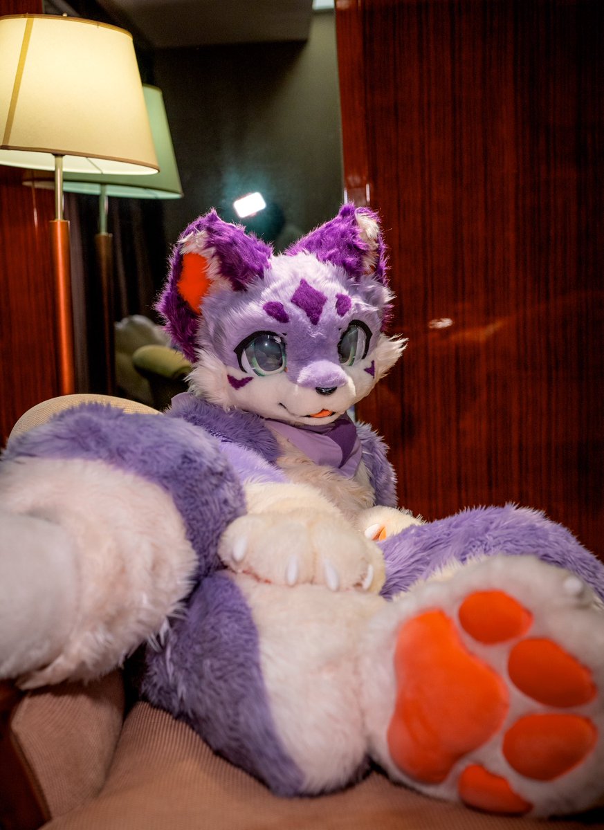 #FursuitFriday 
什么，在想我的事情？

📷：<a href="/xngln5305779667/">星麟</a>