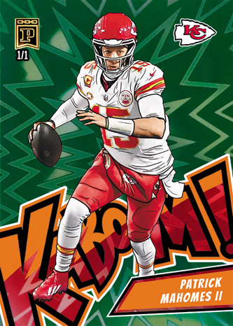 #PaniniBlockchain is setting new records daily. Lots of new collectors joining in great to see!

I have some 💎cards in my personal collection here is 2 of 3 Vertical Patrick Mahomes Green Kabooms on ⛓️ <a href="/itsgeoffwilson/">Geoff Wilson</a> #sportscards

Left S1 first release right S3 latest 🏈💥
