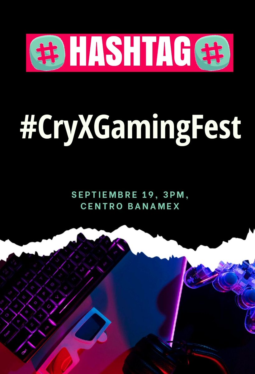 ⚠️ATENCIÓN CRYBOYERS: Hoy usaremos #CryXGamingFest Para todo lo relacionado con el evento de  "LIVERPOOL GAMING FEST 2025" sabemos cómo hacerlo 😜 y suerte🍀 para las primeras 100 personas del Meet and Great 👽🖤
