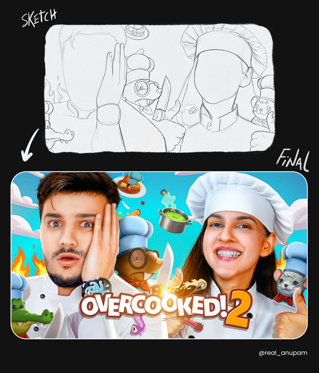 Sketch → Final

let me know what you guys think on my recent thumbnail work!