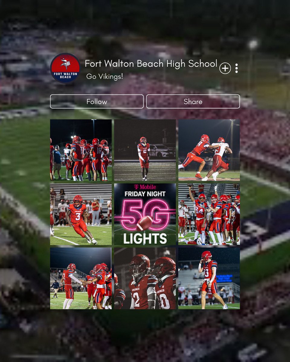 Fort Walton Beach Athletics tweet media
