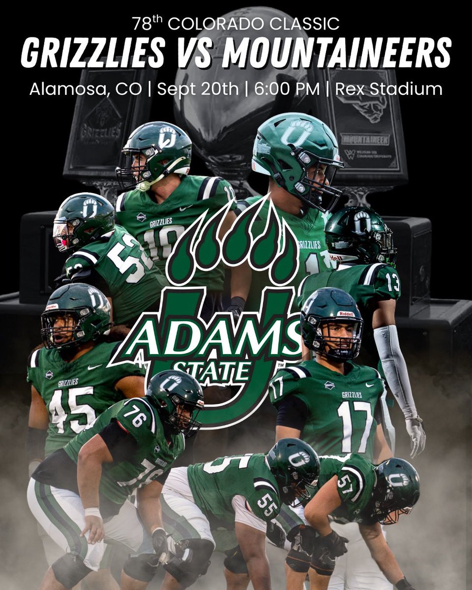 Adams State Football tweet media