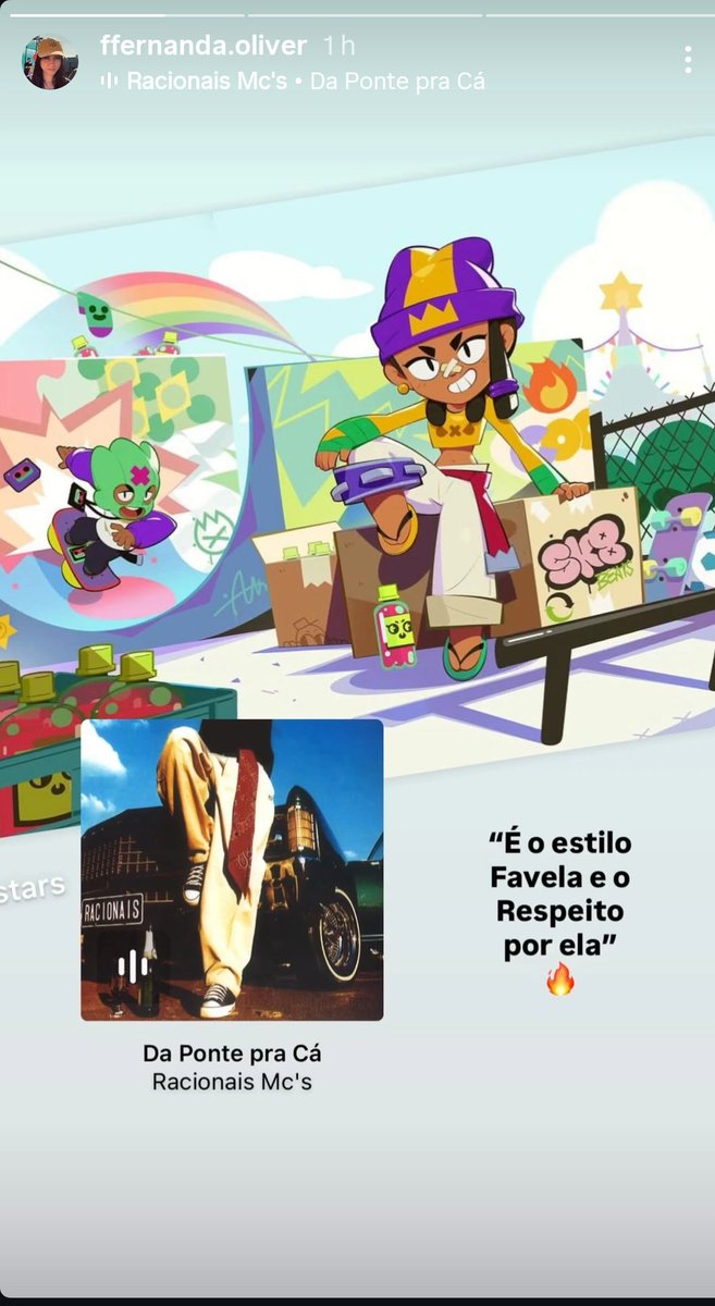 inspired by a real Brazilian athlete 
uses a fighting style that originated in Brazil
has references to Brazilian bands and singers from the y2k
all this and still yes manages to stay in the theme of the trio, but it is judged as basic because they do not understand our culture