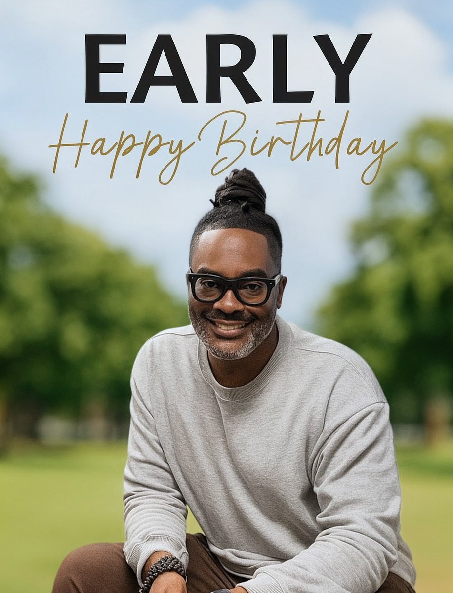 Happy Birthday, Early!  It's so easy to celebrate my husband today.  He is literally the gift that keeps on giving.  I’m grateful that in this crazy world, God chose me to walk through life by your side.  <a href="/Mr_Empowerment/">Early  Jackson</a>  #birthday #husband #marriage   

open.substack.com/pub/blackliste…