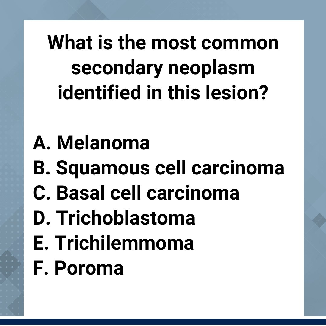 Think you’ve got this? Friday Pop Quiz is live — drop your diagnosis below. Correct answer + explanations: nextstepsinderm.com/derm-in-review… 

#CanYouGuessTheDiagnosis #FridayPopQuiz #NextStepsInDerm #DermInReview