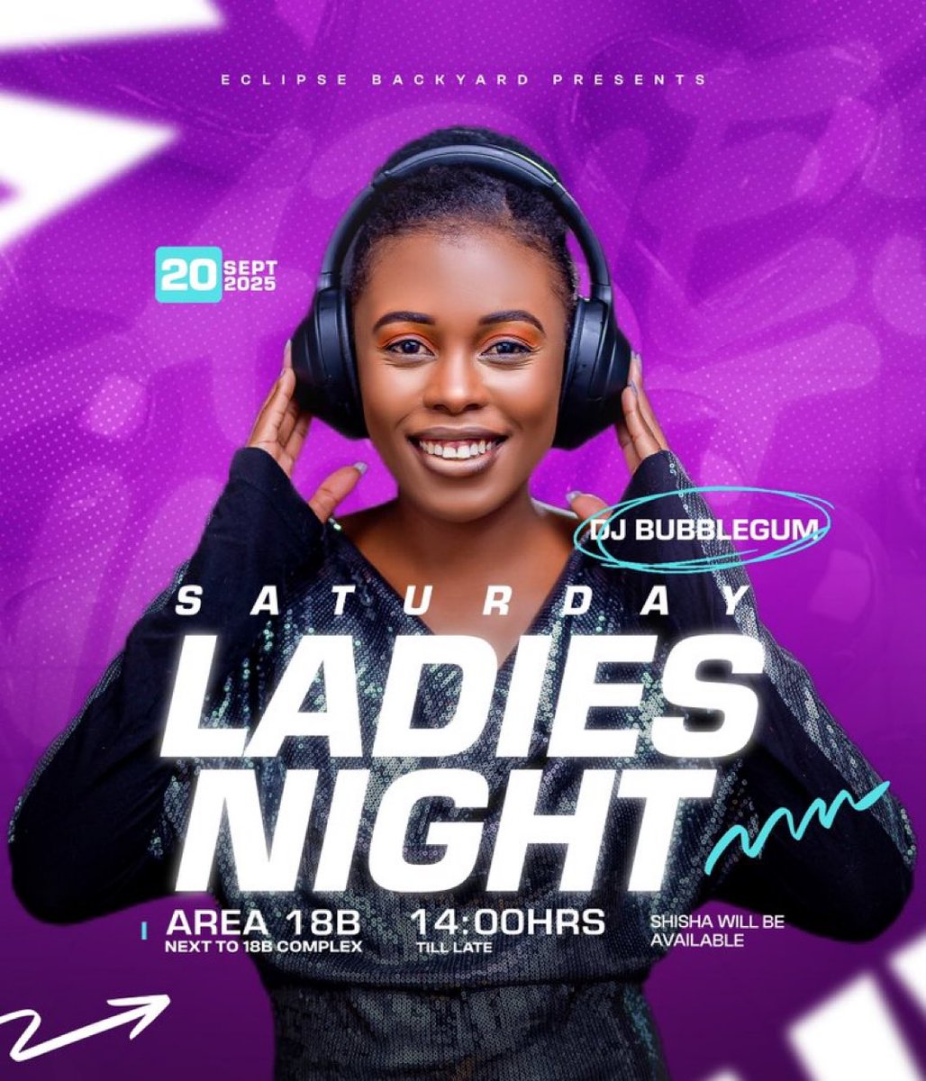 Vardy_thee_goat's tweet photo. Ladies Night🚨🚨🚨
Lets meet at @Eclipse_bar18 and experience the fun with their topnotch customer care🔥🔥
Date: 20 September
Music By: DJ Bubblegum
Shisha will be Available‼️
#LadiesNight
#Eclipsebar https://t.co/qpDtbOWcnU