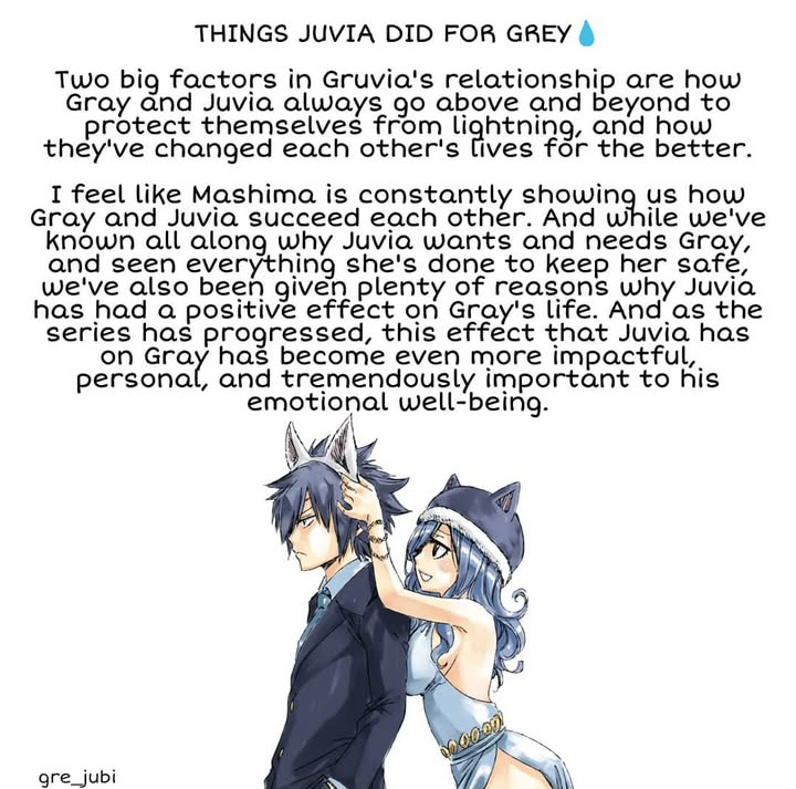 Gureijubi910's tweet photo. Things Juvia did for Gray
Thread 🧵 https://t.co/P3XzhFoKY0