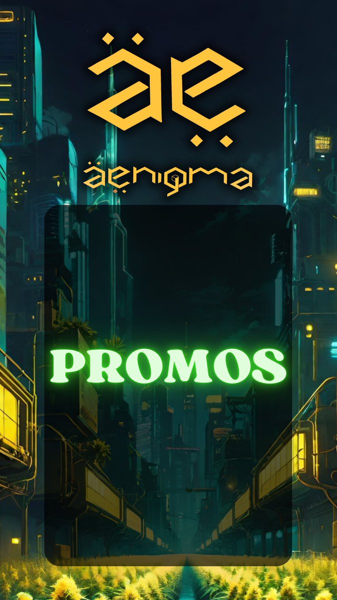 Aenigma_005's tweet photo. Manda DM y pregunta por todas las promociones‼️😎 https://t.co/wYe3mXEsJT