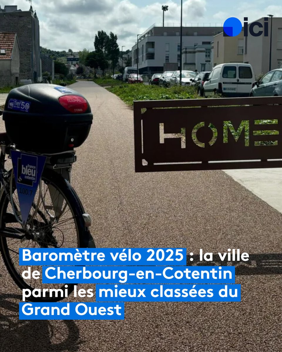 Le baromètre prend en compte le ressenti global, la sécurité, le confort ou encore les efforts de la ville pour proposer des places de stationnement 👇🚲
➡️ l.ici.fr/tuF