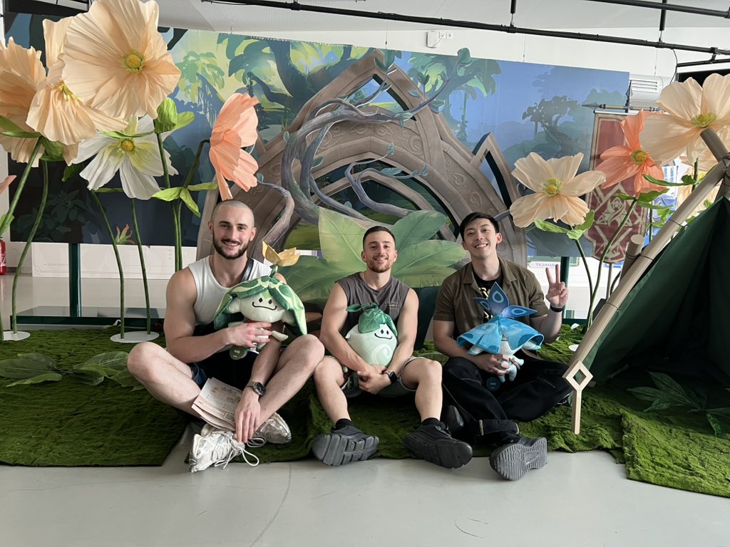 The setups were super cute 😂 #TeyvatExpo #AventureSansFinEnTeyvat