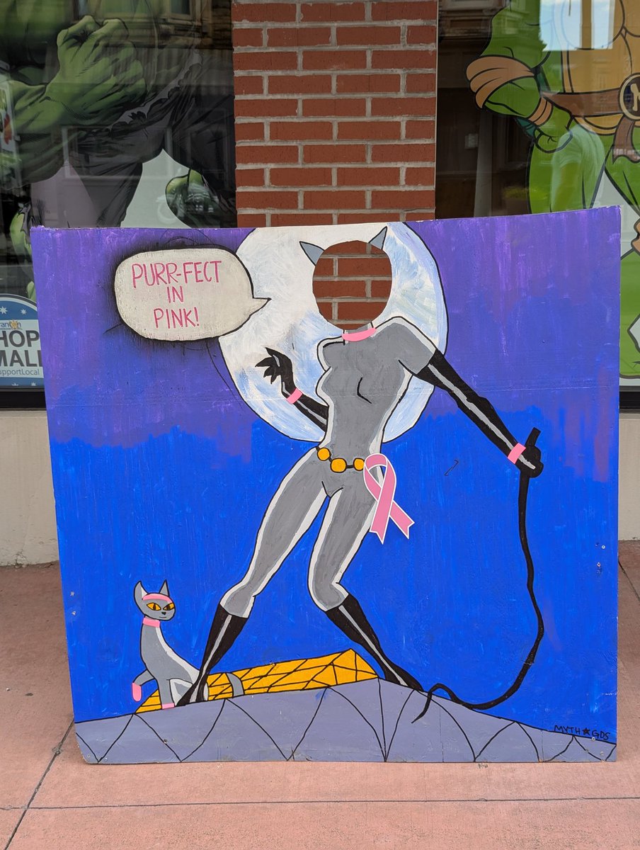 Batman Day/Breast Cancer marathon crossover!