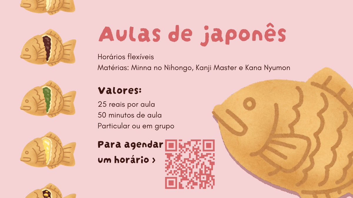 No momento, ainda estou desempregada, então continuo oferecendo aulas de japonês.

 Se tiver alguma dúvida ou interesse, entre em contato por DM ^^