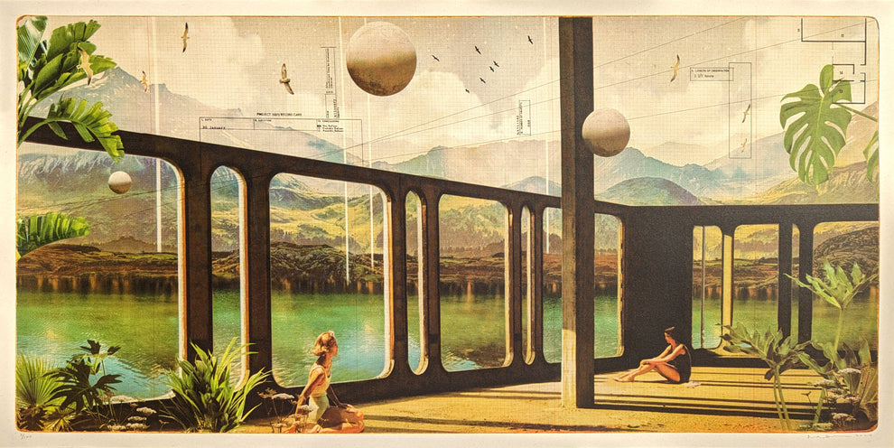 zoomunit.bandcamp.com/track/sea-of-t… Zoom Unit - Sea Of Tranquility. From our new album Astrocone, Copperneck And Cyclops. Original screenprint by Maxine Gregson.