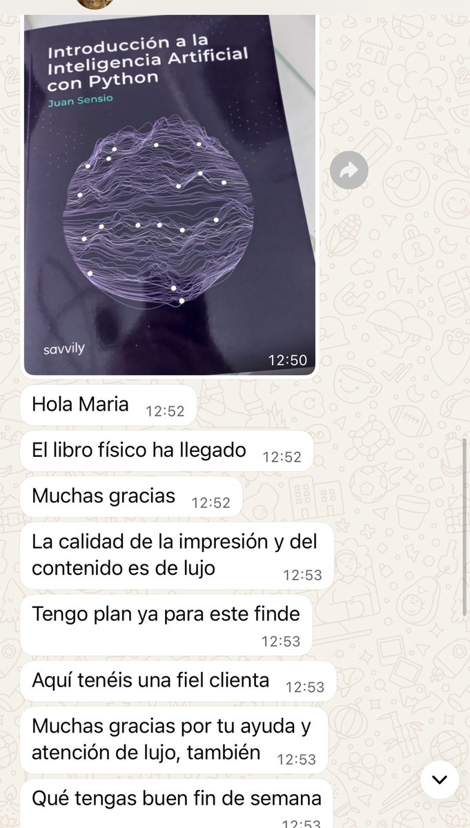 💫Gracias a todas las personas que nos escribís para contarnos lo mucho que os gustan nuestros libros 🙌

Leer vuestros mensajes nos hace seguir con más ganas todavía😉
¡Feliz fin de semana y, por supuesto, feliz lectura!

📚 savvily.es