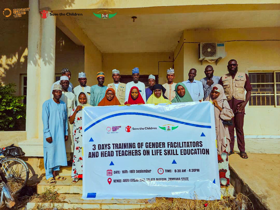 GPON Zamfara just completed a 3-day Life Skills Education training for Gender Facilitators &amp; Head Teachers in Talata Mafara LGA! Building educator capacity means empowering students &amp; driving sustainable development. #EducationForAll #LifeSkills #CapacityBuilding #GPON