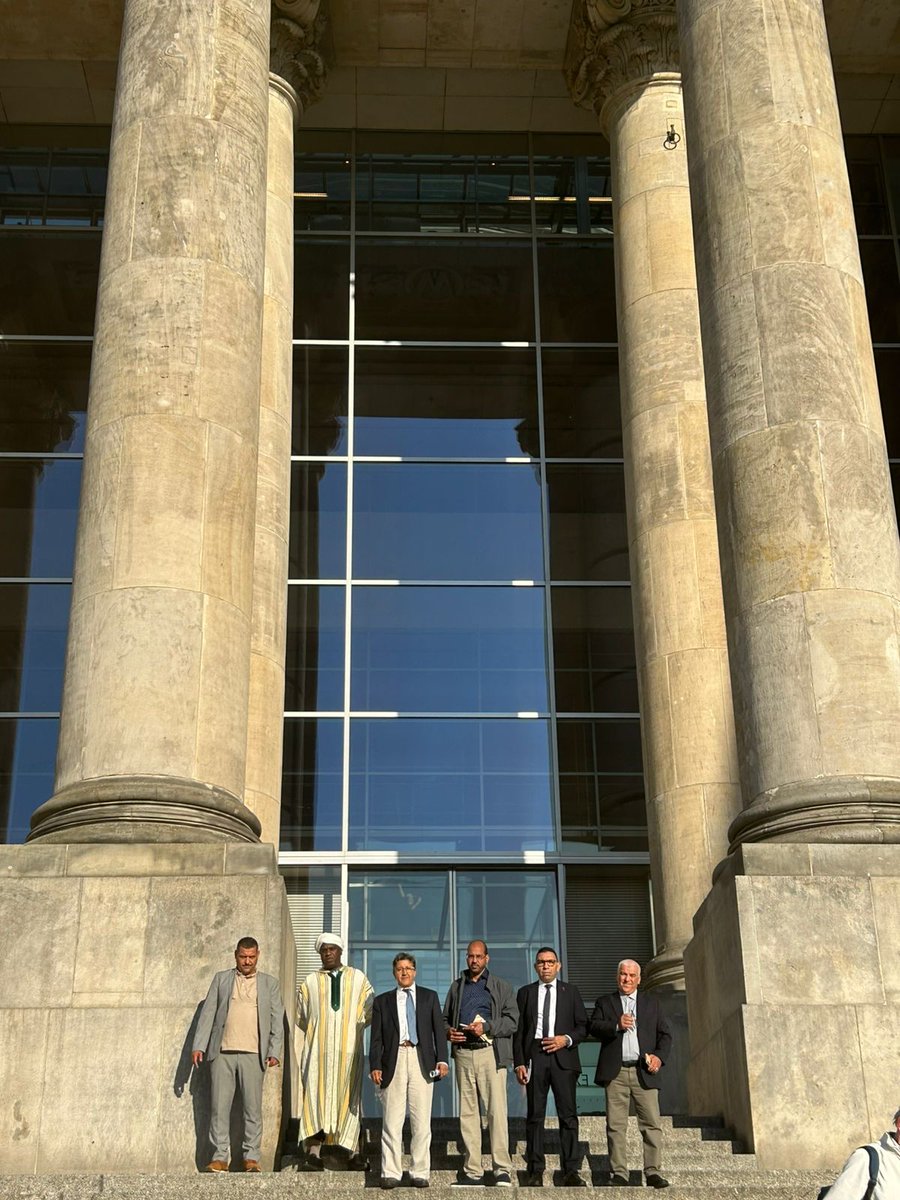 📢[AHK News] 🇲🇦🤝🇩🇪 Dans le cadre de leur mission en Allemagne, organisée par l’AHK Maroc, la délégation de la Chambre d’Agriculture de Souss-Massa a eu l’honneur de visiter aujourd’hui le Deutscher Bundestag, siège du parlement allemand.
