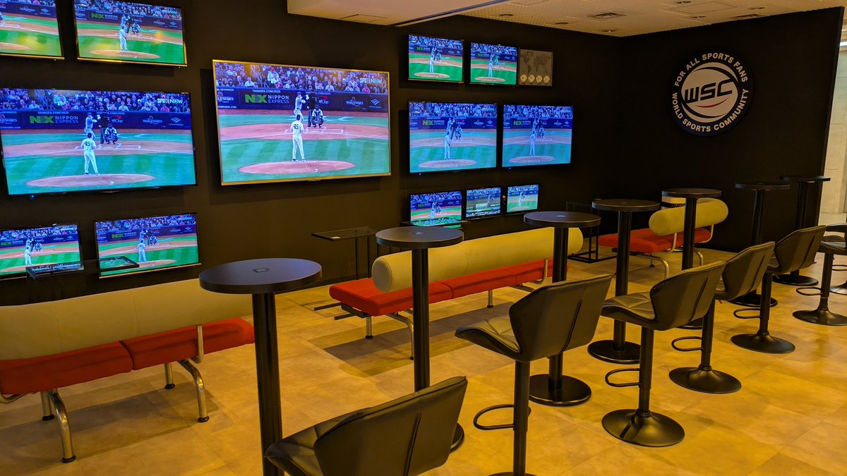 今週末はドジャース戦を見に
溜まりBARに行くのはどうですか？
20日(土)11:10〜試合開始⚾️

名古屋市中区丸の内3-20-9
WSC SPORTS LOUNGE 

10:40お店Openです‼️
飛び込み大歓迎🙇‍♀️👍

#ドジャース #スポーツ観戦 #MLB #
野球