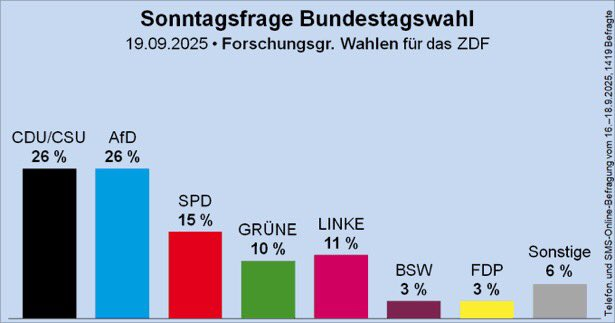 Angesichts des Versagens der Union sind die Umfragewerte für die FDP ziemlich dürr.
