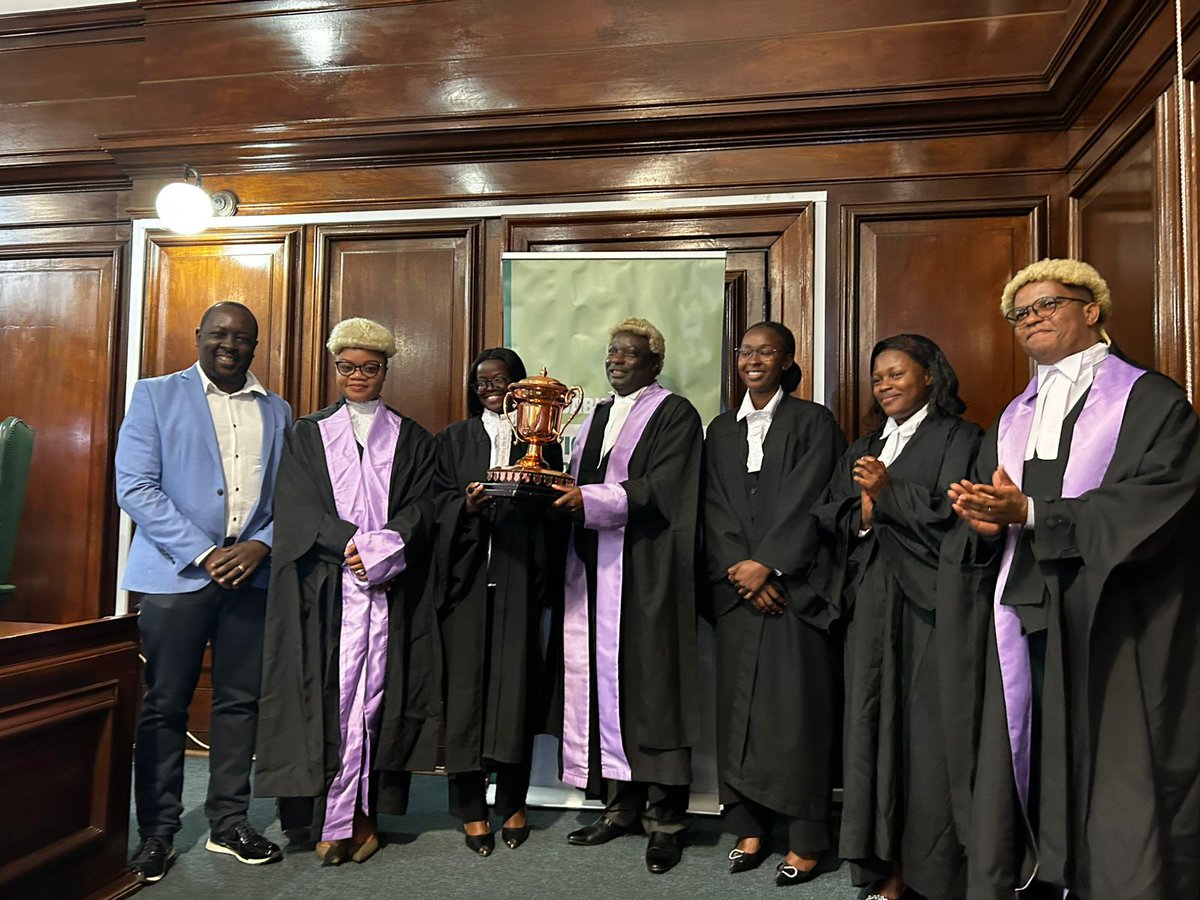Congratulations to the <a href="/UniversityOfZim/">University of Zimbabwe</a>, the CHAMPIONS of the 2025 Zimbabwe IHL Moot! Best wishes as you head to Nairobi for the All Africa IHL Moot Court with <a href="/ICRC/">ICRC</a>. Thanks to all participating universities, the High Court of Zimbabwe &amp; our partner <a href="/RWallenbergInst/">Raoul Wallenberg Institute</a>