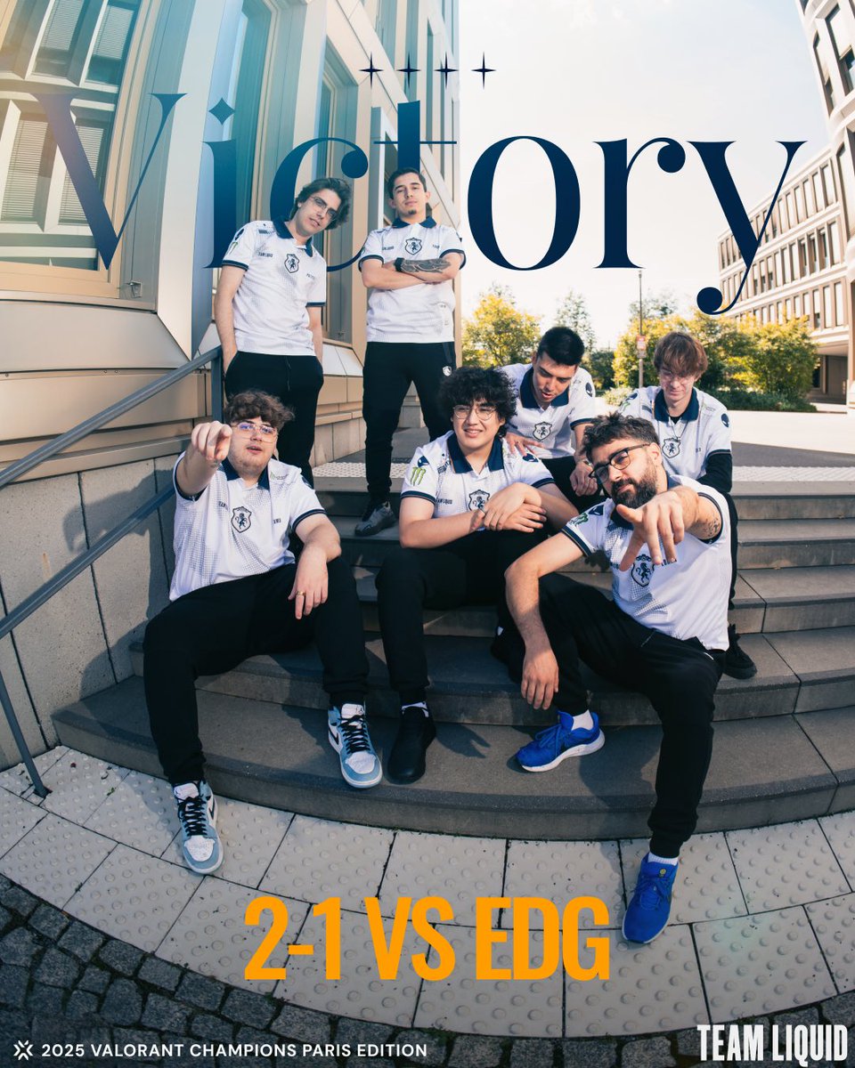 WHAT A COMEBACK! #LETSGOLIQUID

#VALORANTChampions is not over for us. We fight to stay! 

GGs <a href="/EDG_Edward/">Edward Gaming</a> 
See you at our rematch <a href="/DRX_VALORANT/">DRX VALORANT</a> 👀