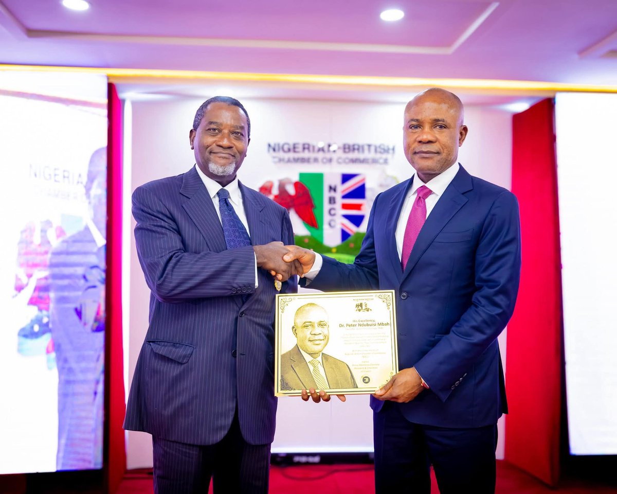esida_Enugu's tweet photo. His Excellency, Gov. Peter Mbah, showcased Enugu’s bold vision at NBCC Lagos:
✅ Safer state
✅ Enugu Air expansion
✅ World-class ICC &amp; hotels
✅ Intl. airport wing by 2026
A $30B economy is rising. 🚀
Tomorrow is here — invest in Enugu.
#InvestInEnugu #ESIDA #EnuguMeansBusiness https://t.co/NBkrEA6hpk