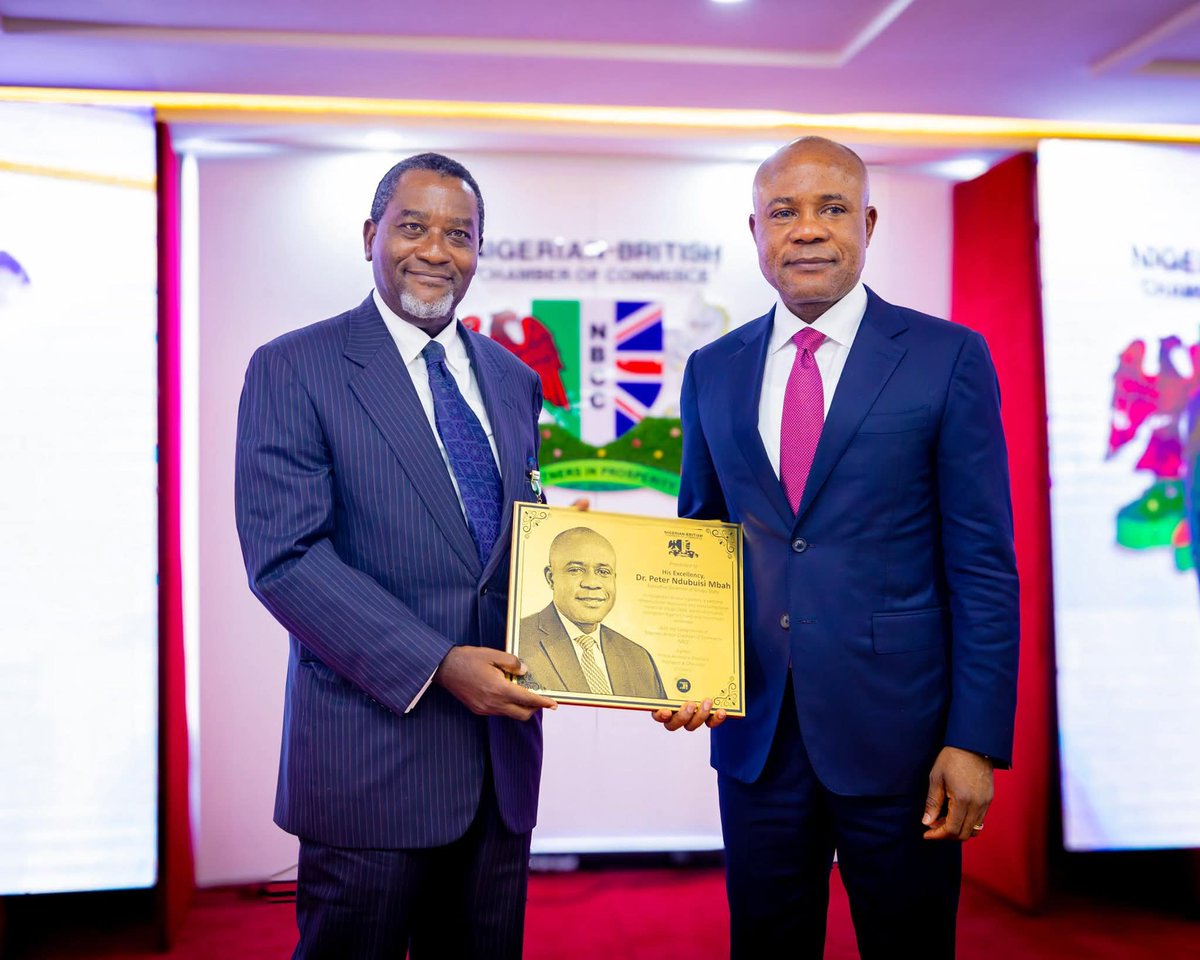 esida_Enugu's tweet photo. His Excellency, Gov. Peter Mbah, showcased Enugu’s bold vision at NBCC Lagos:
✅ Safer state
✅ Enugu Air expansion
✅ World-class ICC &amp; hotels
✅ Intl. airport wing by 2026
A $30B economy is rising. 🚀
Tomorrow is here — invest in Enugu.
#InvestInEnugu #ESIDA #EnuguMeansBusiness https://t.co/NBkrEA6hpk