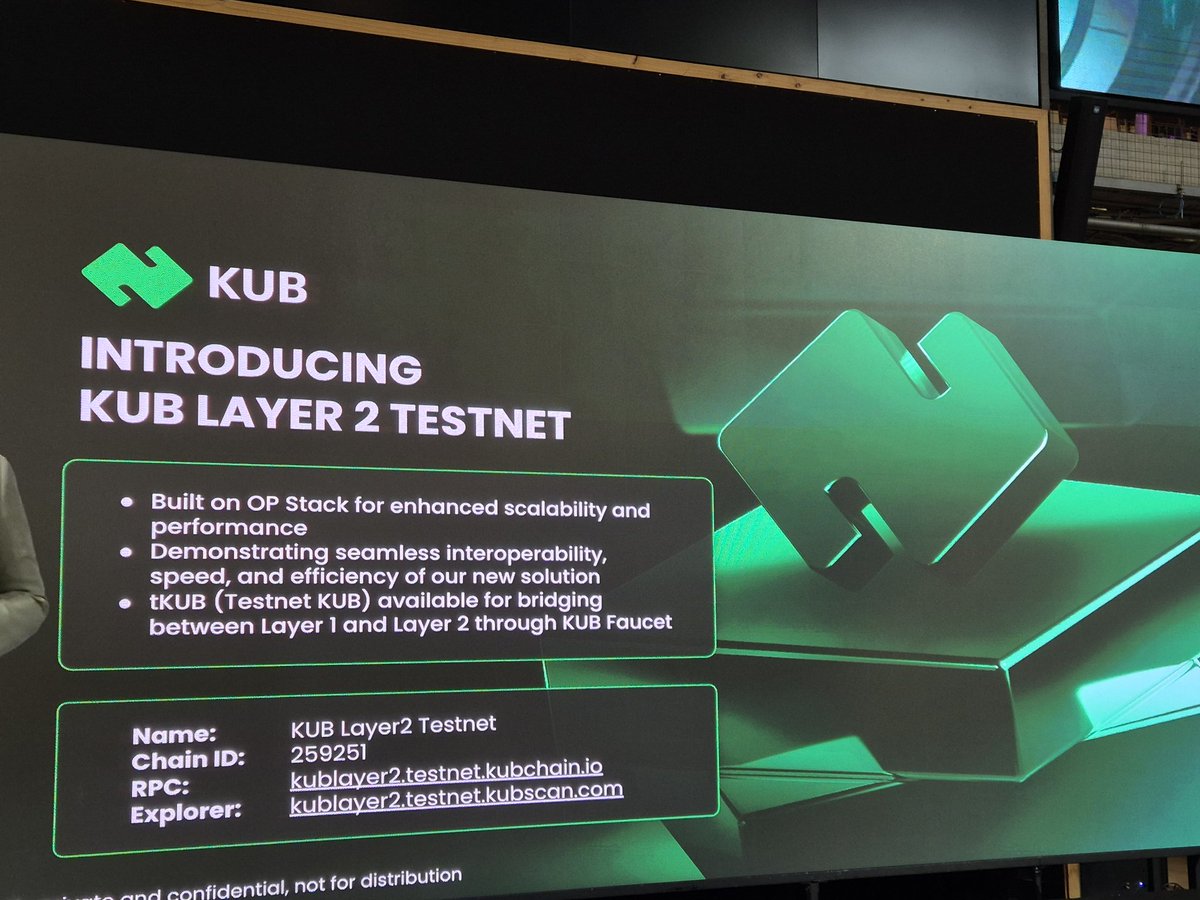 DuCkHoT2's tweet image. KUB MEETUP POWERED By Polygon บอกเลยในเดือนหน้า Kub Chain มีการอัพเดทเยอะมากในเดือนหน้า 
.
จะมีการปรับเรื่องการขอ kub grant ให้มีความสะดวกและรวดเร็วในการขอ Grant ในการพัฒนาที่อยู่ในระบบนิเวศของkub chain ให้มีความรวดเร็วขึ้น 

#KUBChain #Bitkubchain